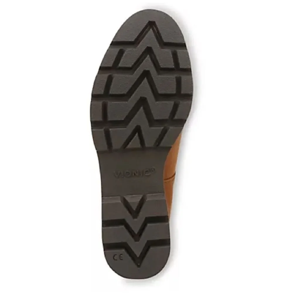 VIONIC Women’s Water Repellent Suede Willa Wedges in the Size 9.5M in Toffee